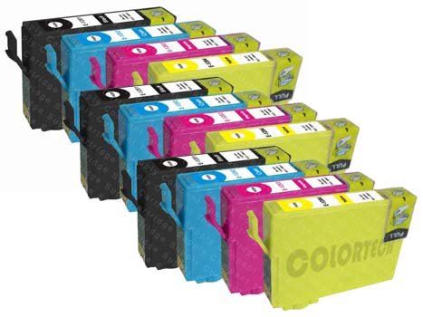 Compatible Epson T1285 Cyan / Magenta / Yellow 