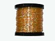 50 yd Fluorescent Orange w/ Silver Holographic CraftLace Spool