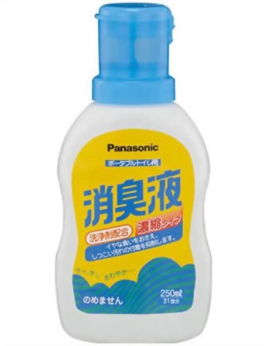 ポータブルトイレ用消臭液 濃縮タイプ 無色 S 250ml