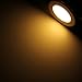 KINGSO 3W Round LED Panel Dimmable Recessed Ceiling Light Warm White 2700-3200K Ultrathin Downlight With Driver Lighting Lamp Fixture AC 85-265V