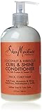 SheaMoisture Coconut & Hibiscus Curl & Shine Conditioner, 13 Ounce