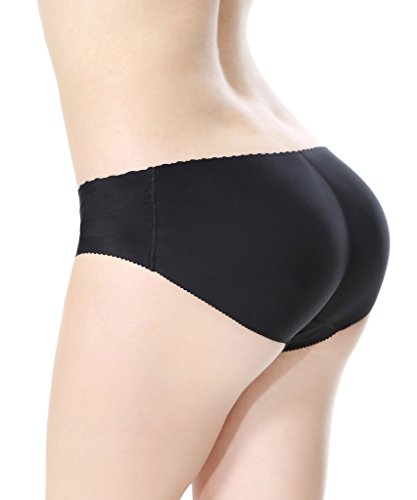 Everbellus Women Hip Butt Panties Briefs Butt Padded Seamless Underwear
