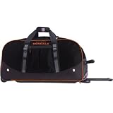 Athalon Cincinnati Bengals 24 Inch Duffle Bag with Wheels
