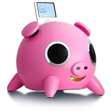 Speakal iPig 2.1 Stereo iPod Docking Station with 5 Speakers (Pink)