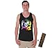 Awkwardstyles Men's Space Cat Tank Top Kitten Face Animal Lover Tank + Bookmark