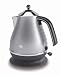 DELONGHI DE3003 AUG09 NP ICONA KETTLE SILVER 1.7LT 3KW