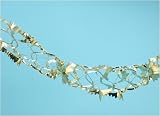Kitchen & Housewares : Foil Garland 9ft X 6" 6-Section 2/Pk - Gold (152386)