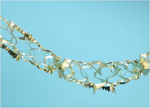 Foil Garland 9ft X 6 6-Section 2/Pk - Gold (152386)
