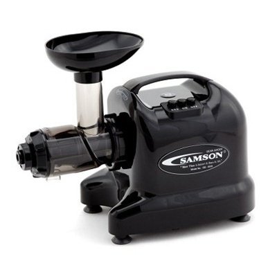 SamsonGreen SAM GB9005 Advanced Multipurpose Fruit, Vegetable and Wheatgrass Juicers - Black