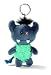 Nici 33384 - Schlüsselanhänger Monster 10 cm, blau