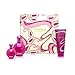 Fantasy by Britney Spears 3 Piece Set Includes: 3.3 oz Eau de Parfum Spray + 0.33 oz Eau de Parfum Spray + 3.3 oz Work Your Magic Body Souffle