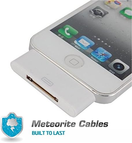 New [30 Day Warranty] 8 Pin Music 3.5mm Audio Adapter for Iphone 5 5s Ihome or Bose Speaker Dock
