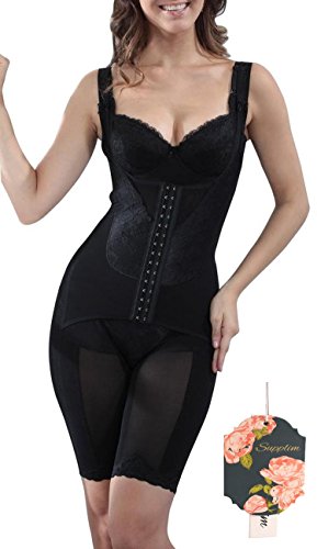 Supplim women s body shaper waist cincher underbust cor…