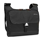 Brenthaven 2157 ProStyle Courier Bag for 11-Inch Tablet / Laptop / eReader / Apple Macbook - Black