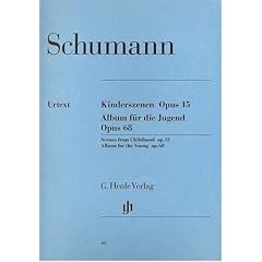Album f�r die Jugend op. 68 und Kinderszenen op. 15. Klavier