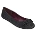 Women's Mossimo Supply Co. Odell Ruffle Ballet Flats - Black