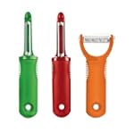 Oxo 1137680AS Peelers Set of 3, Assor...