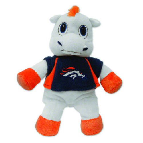 Denver Broncos Plush Mascot Beanie
