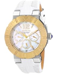 Invicta Womens 14739 Angel Analog Display Swiss Quartz White Watch