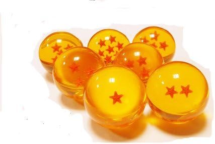 Anime Dragonball Z DBZ Set 7 Stars High Quality PVC Crystal Balls Cosplay Figure