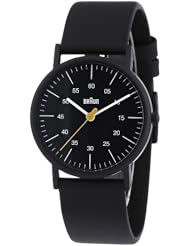 Braun Womens BN0011BKBKL Classic Analog Display Quartz Black Watch