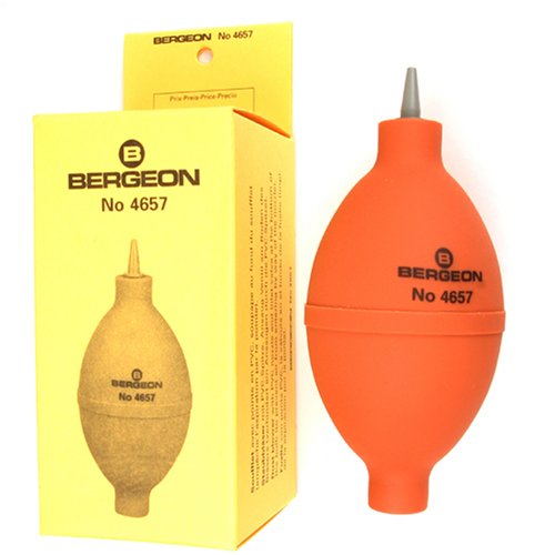 Bergeon Mini Precision Dust Blower Bellow With Nozzle For Hobbyist 4657
