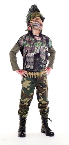 Paper Magic Group Sargent Splatter Costume