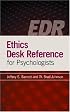 Ethics Desk Reference For Psychologists