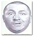 Search : The Three Stooges CURLY Sticker