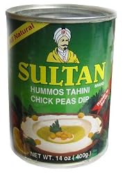 Chick Pea Dip, Hummos Tahini (sultan) 400g