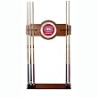 NHL Montreal Canadians 2 piece Wood and Mirror Wall Cue Rack