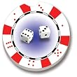 Las Vegas Dice Car Coasters - 2 Pack