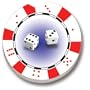Las Vegas Dice Car Coasters - 2 Pack