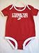 Nike Girl & Boy Lap Shoulder Bodysuit Infant 6-9 Months RED Color I Think You Need a Time-out New