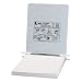 ACCO PRESSTEX Data Binder with Storage Hooks, For 11 x 16 Inch, 11 x 15-1/2 Inch and 11 x 17-3/4 Inch Burst Sheets, Light Gray (A7054144A)