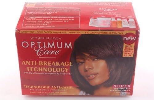 OPTIMUM CARE NO-LYE RELAXER KIT SUPER By SOFTSHEEN CARSON by Optimum Care