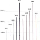 スチールポール 180 cm（ 3 本継）