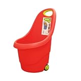KETER Kiddies Go 収納バケツ レッド 17183001