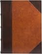 Padua Genuine Italian Leather Album / Scrapbook, Handcrafted, 9x12"