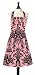 Kitchen & Housewares : Jessie Steele Chef's Bib Apron, Pink & Black Damask