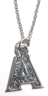 Sara Blaine Fine .925 Sterling Silver Initial Pendant 