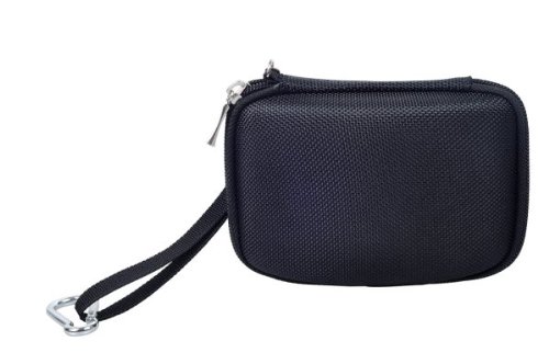 GPS Pouch Case (BLACK) For: Tomtom One 125 130 130S 140 140S XL XLS - Garmin Nuvi 750 760 850 860 755T 765T - & MANY MORE! Any GPS With up to 4.3