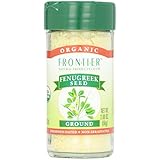 Frontier Natural Products Fenugreek Seed, Og, Ground, 2.24-Ounce