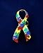Autism Ribbon Awareness Pins (36 pins per pack)