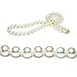 AugustinaJewelry Single Strand 22 Inch 8-9mm White Freshwater Cultured Pearl Necklace