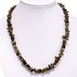 Handmade Olive Green Labradorite Bead Necklace