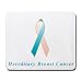 Hereditary Breast Cancer Awareness Ribbon Mouse Pad