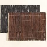 Strata Bamboo Placemat - Black