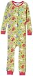 Gerber Kitties Thermal Underwear Unionsuit, Light Sage