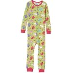 Gerber Kitties Thermal Underwear Unionsuit, Light Sage, 0-6 Months